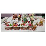 Assorted Christmas Decorations Lot