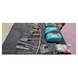 Assorted Screwdrivers & Chargers