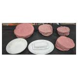 Ceramic Floral Dinnerware Set