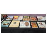 Assorted Cookbook Collection