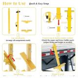 Jospow 2-Step Truck Steps