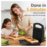 Sunvivi 3-in-1 Sandwich Maker