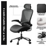 Votrenix Home Office Desk Chair (Black)