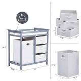 Garvee Wooden Baby Changing Table