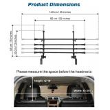 Joytutus Adjustable Dog Car Barrier