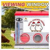 Cybrasc 10 Gallon Automatic Chicken Feeder