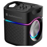 AudioSource 2.1 Channel Party Speaker with Built-In Subwoofer