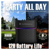 AudioSource 2.1 Channel Party Speaker with Built-In Subwoofer