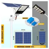 Werise 500W Outdoor Solar Street Light