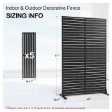 Polarco Forgeco Metal Privacy Outdoor Screen