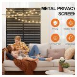 Polarco Forgeco Metal Privacy Outdoor Screen