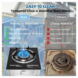 Mozodawn Single Burner Propane Camping Stove