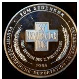 Very Rare Commemorative to 367 Civilians Killed at the End of WWII, 999 Fine, #144 of Only 200 Minted