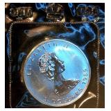 Mint Sealed 2011 1oz Canada Silver Maple Leaf