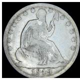 1849-O Seated Liberty Half Dollar