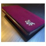 Proof 1996 Olympics Silver Commemorative (2) Coin Set, High Jump & Tennis, both 1oz 90% Silver