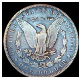 Semi Key 1899-S Morgan Silver Dollar, F+/VF, Possibly Retoned