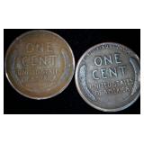 Semi Key 1926-S + 1916-D Lincoln Pennies