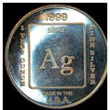 1 oz 999 Silver Round