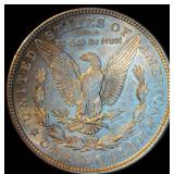 AU 1921-D Morgan Silver Dollar