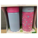 Bentgo Kids Stainless Steel Insulated Water Bottle Set 2-Pack, 14 oz - Brand New