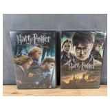 Harry Potter and the Deathly Hallows Parts 1 & 2 DVD Set - Brand New