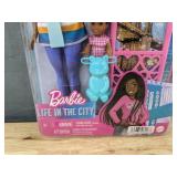 2 Barbie Life in the City Cafe Playsets - Brand New *A