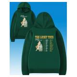 Megan Moroney The Lucky Tour Green Hooded Sweatshirt, Unisex XXL Hoodie, Runs Small - New