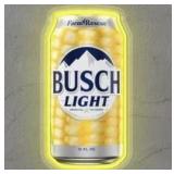 Busch Light Beer Corn Can LED Neon Style Light Sign - Brands New
