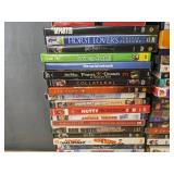 124 DVD Movies: The Italian Job, Nutty Professor, Wedding Planner, Pirates of the Caribbean *C