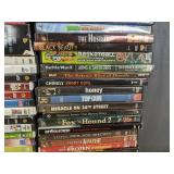 124 DVD Movies: The Italian Job, Nutty Professor, Wedding Planner, Pirates of the Caribbean *C