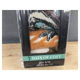 7 Pairs Jurassic World 7 Days of Cozy Socks Size 5/M - Brand New