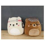 Squishmallows Brooke & Omar Plush Set - Brand New