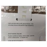 Parachute Cotton Napping Throw 50" x 70" Brown - Brand New