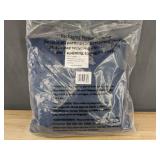 Blue Checkered Throw Pillow 15in Square - Brand New