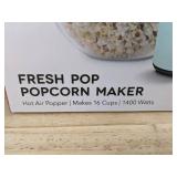 DASH DAPP150V2 Fresh Pop Popcorn Maker, 16 Cups 1400W - Brand New