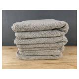 4 Threshold Hand Towels Light Gray - 16 x 28 in - Brand New