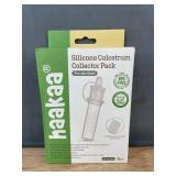 6 Haakaa Silicone Colostrum Collectors 0.1 oz/4 ml - Brand New