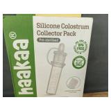 6 Haakaa Silicone Colostrum Collectors 0.1 oz/4 ml - Brand New