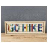 Threshold Journal, Wild Wilderness Puzzle, GO HIKE & HAPPY CAMPERS Wall Signs - Brand New