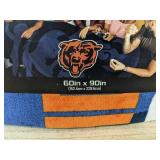 NFL Chicago Bears Monsters of the Midway Blanket 60in x 90in - Brand New