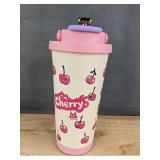 Cherry 20oz Thermal Tumbler Stainless Steel - Brand New
