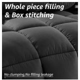 Comforter Queen Gray 88" x 88" - Brand New *A