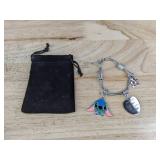 Disney Stitch Charm Bracelet - Brand New