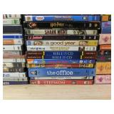 191 DVD Movies: Star Wars, Gladiator, High School Musical *C