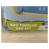 Bluey 4 Piece Toddler Bed Set - Brand New