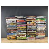 132 DVD Collection - Featuring Titles like Bob the Builder, Pirates of the Caribbean, Rudy, I Love You Man *C