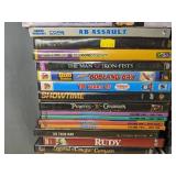 132 DVD Collection - Featuring Titles like Bob the Builder, Pirates of the Caribbean, Rudy, I Love You Man *C
