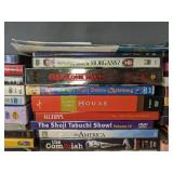 132 DVD Collection - Featuring Titles like Bob the Builder, Pirates of the Caribbean, Rudy, I Love You Man *C