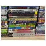 132 DVD Collection - Featuring Titles like Bob the Builder, Pirates of the Caribbean, Rudy, I Love You Man *C